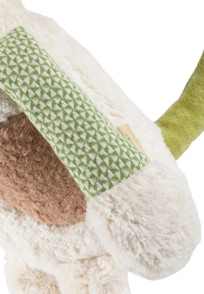 Sigikid Kuscheltier Natural Friends Patchwork Grün - Bild 4