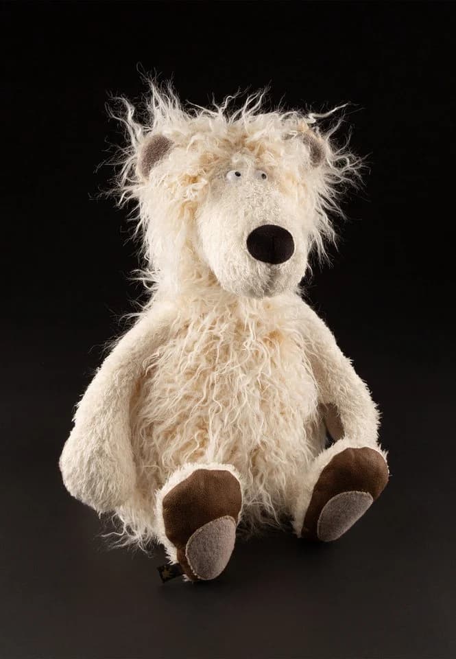 Sigikid Kuscheltier Iky Piky BeastsTown 39 cm Weiß - Bild 5