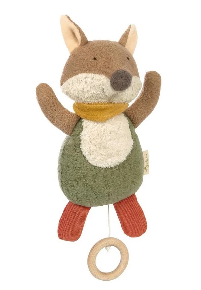 Sigikid Spieluhr Lovely Forest Grün Kuscheltier mit Spielwerk - Bild 2