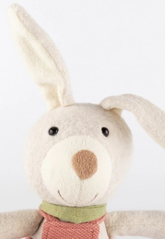 Sigikid Kuscheltier Latzhosen Hase, rot Sweety Plüschtier - Bild 3