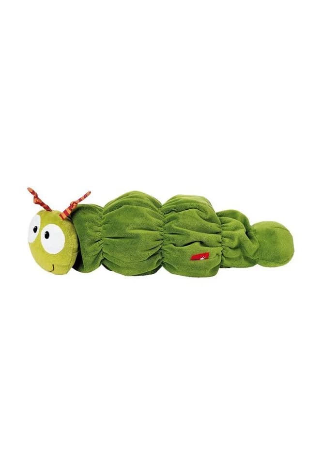 Sigikid Vibrationsrassel PlayQ Grün Microplüsch für Babys ab 3 Monaten