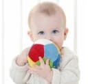 Sigikid Stoffball Babyspielzeug Softball Ø 10 cm Bunt Bild 1