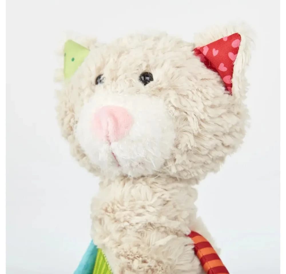 Sigikid Kuscheltier Katze Patchwork Sweety Bunt 30 cm