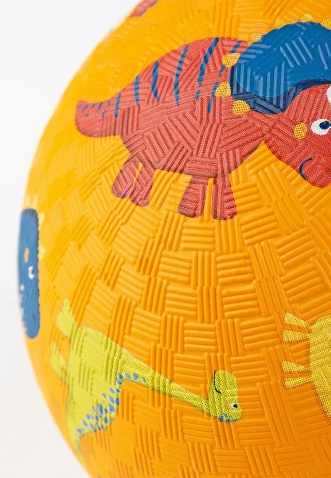 Sigikid Spielball Kautschuk Dino Orange 17cm