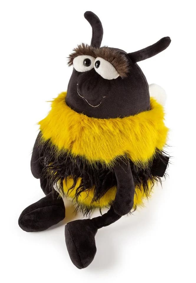 Sigikid Hummel Lady Bustle BeastsTown 40 cm Plüschtier Gelb/Schwarz - Bild 2