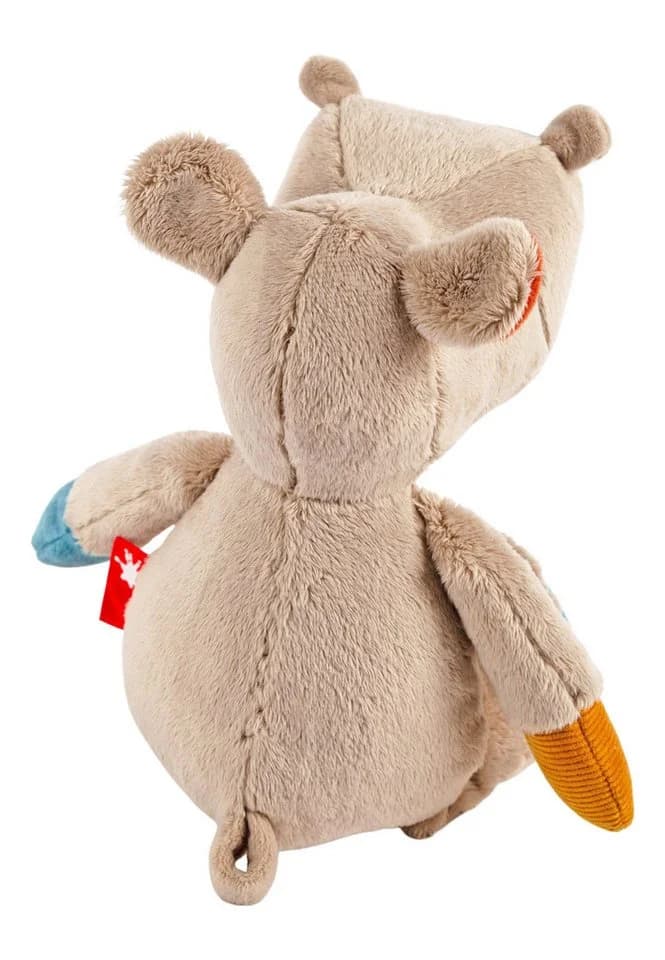 Sigikid Kuscheltier Nilpferd Patchwork Sweety Grau