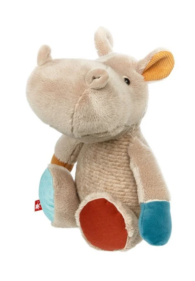 Sigikid Kuscheltier Nilpferd Patchwork Sweety Grau - Bild 2