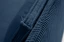 KONSIMO Boxspringbett ROTI 90x200 cm Blau Cord Bettkasten Bild 4