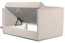 KONSIMO Boxspringbett ROTI Braun Cord Bettkasten Bild 5