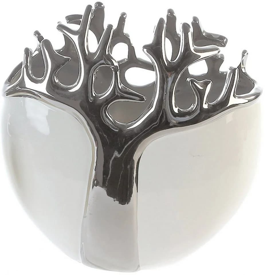 GILDE Dekovase Tree Keramik Baum-Design 21 cm - Bild 2