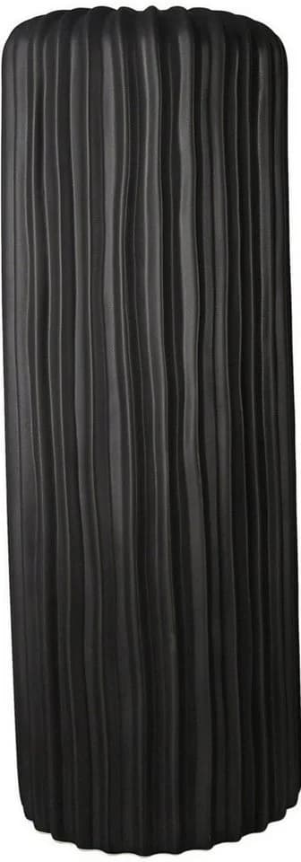 Casablanca by Gilde Bodenvase Fjord Schwarz Keramik 46 cm - Bild 2