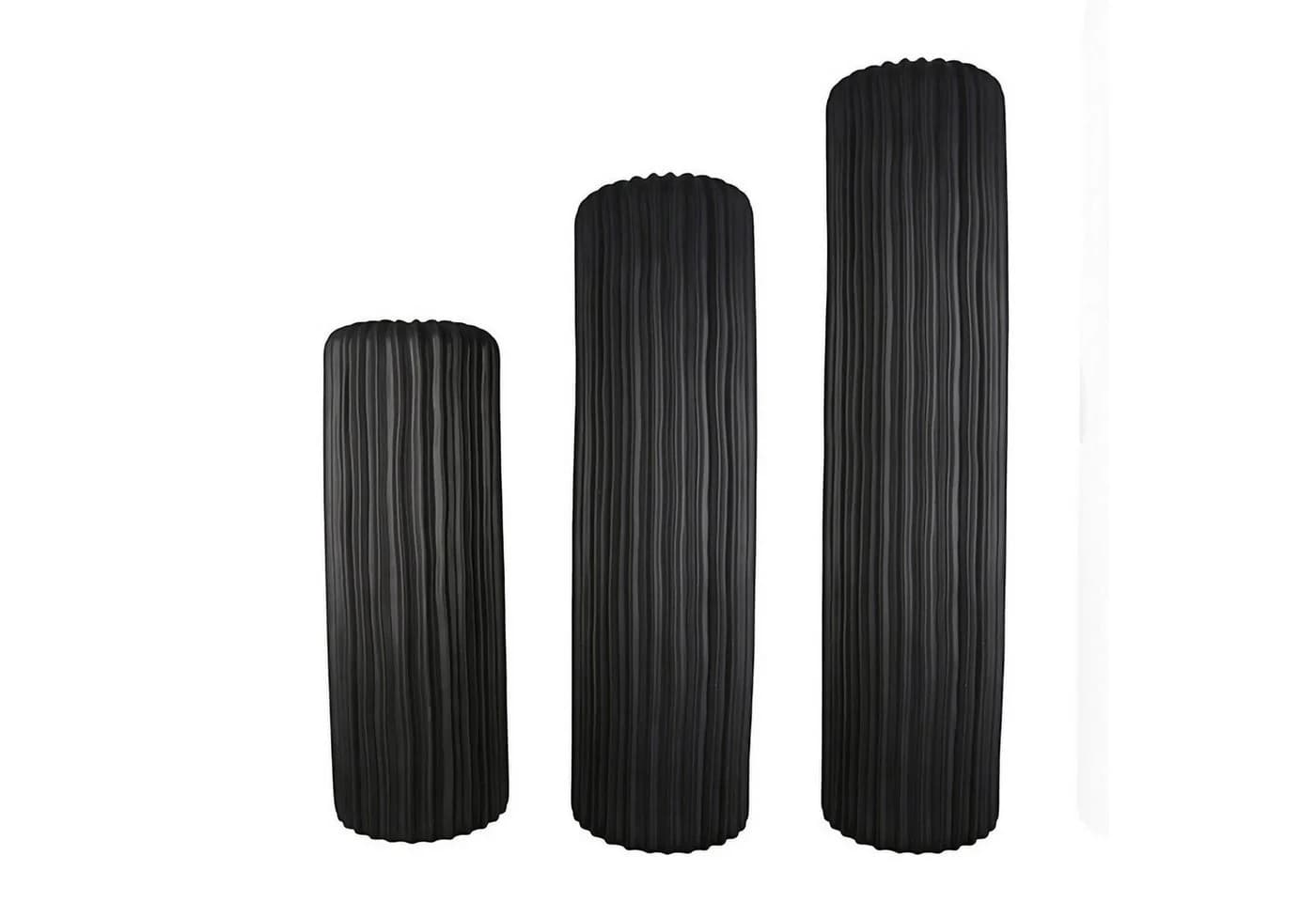 Casablanca by Gilde Bodenvase Fjord schwarz 58 cm - Bild 2