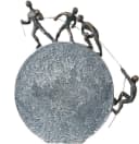 CASABLANCA BY GILDE Dekofigur Skulptur Lifting Bronze Bild 2