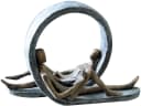 Casablanca by Gilde Dekofigur Skulptur Auszeit Bronze Bild 2