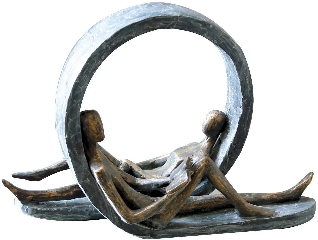 Casablanca by Gilde Dekofigur Skulptur Auszeit Bronze - Bild 2