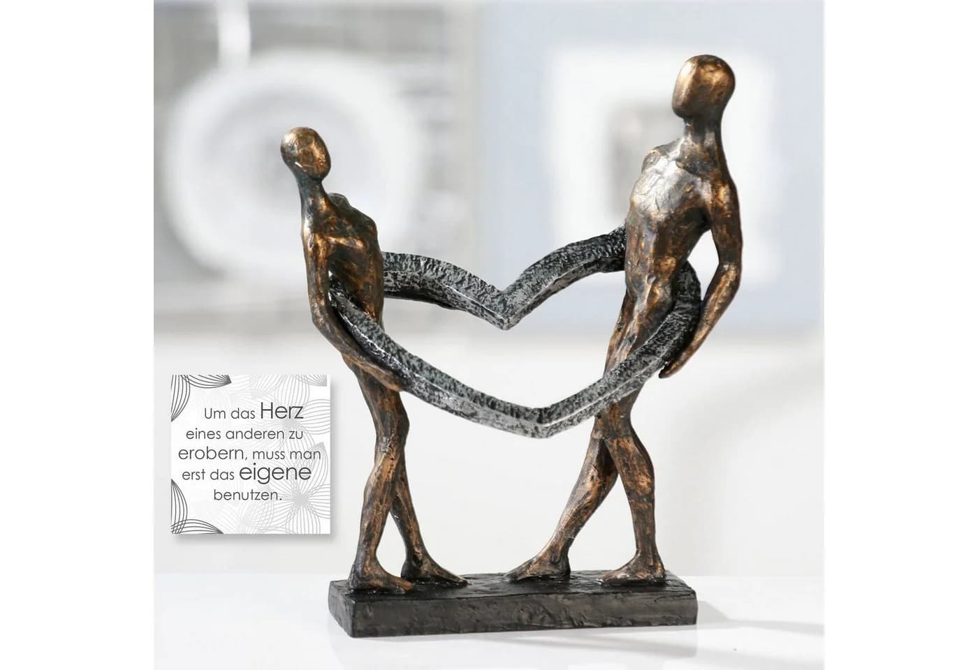 CASABLANCA By Gilde Skulptur Connected Dekofigur braun - Bild 5