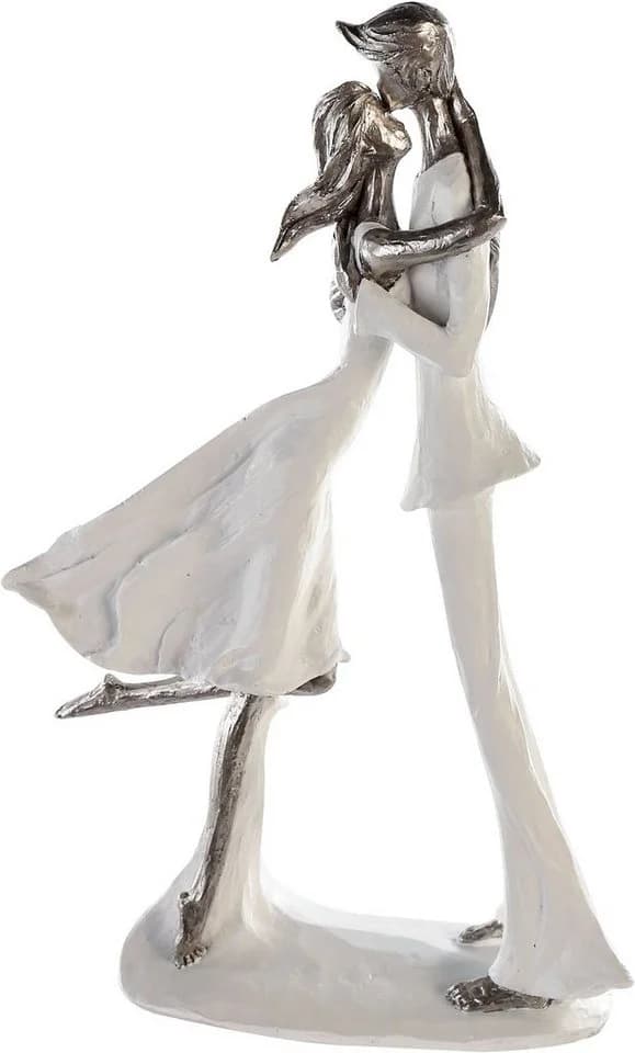 Casablanca by Gilde Skulptur Hold Me 32 cm Pärchen mit Spruchanhänger