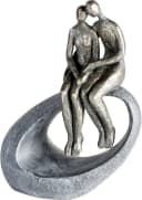 Casablanca by Gilde Dekofigur Skulptur Moment Bronzefarben/Grau Bild 1