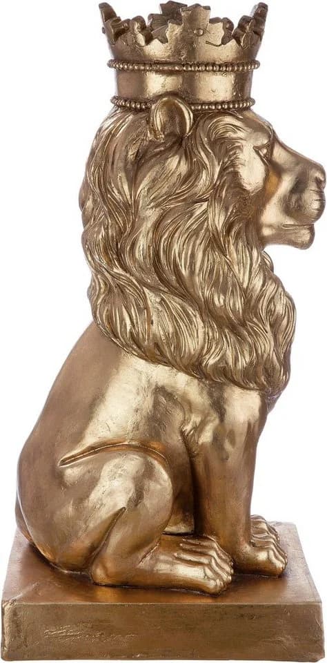 Casablanca by Gilde Löwen-Skulptur Gold - Bild 3