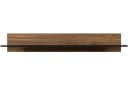 KONSIMO Wandregal CHRISTO Wandboard Loft Holzoptik Braun Schwarz Bild 2