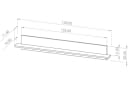 KONSIMO Wandregal CHRISTO Wandboard Loft Holzoptik Braun Schwarz Bild 5