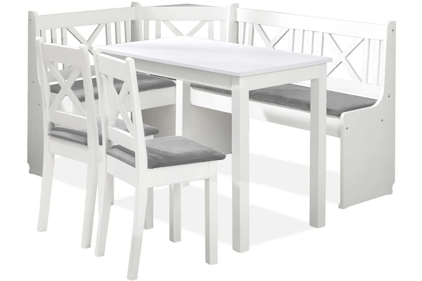 KONSIMO® Eckbankgruppe CULIO Küchenbank, Sitzgruppe, Massives Erlenholz, Landhaus - Bild 2