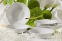 KONSIMO® Maria Teresa Salatschüssel-Set 6-tlg. Weiß Hartporzellan Bild 1