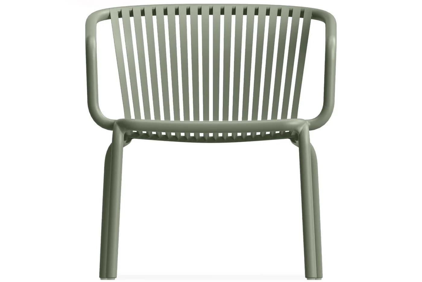 KONSIMO Gartenlounge-Set FICCARI 3-tlg. Olivgrün Kunststoff stapelbar - Bild 3