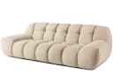 KONSIMO VENA 3-Sitzer Sofa Japandi Bouclé Beige Bild 5