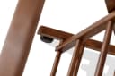 KONSIMO® Herrendiener AGLAS Kleiderbutler aus Massivholz auf Drehrollen Bild 4