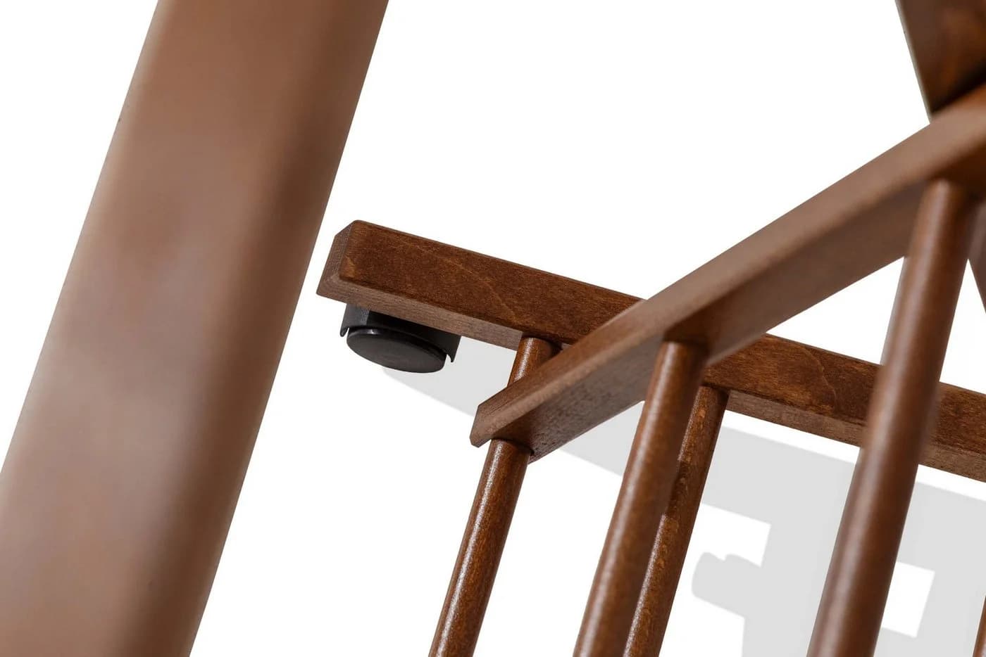 KONSIMO® Herrendiener AGLAS Kleiderbutler aus Massivholz auf Drehrollen - Bild 4