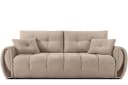 KONSIMO® 3-Sitzer Sofa NILO Schlafsofa hellbeige mit Bettkasten Bild 1