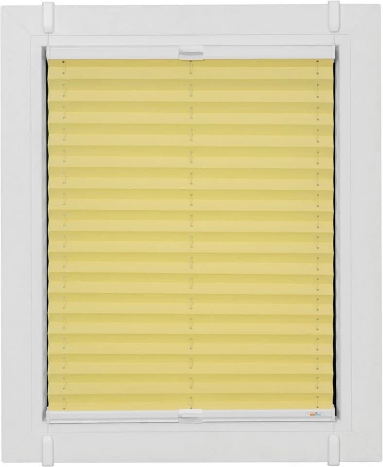 SUNLINES Plissee One Size Style Crepe Zartgelb Klemmfix - Bild 2