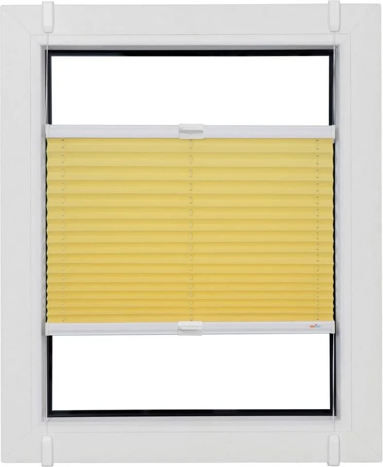 SUNLINES Plissee One Size Style Crepe Zartgelb Klemmfix - Bild 3