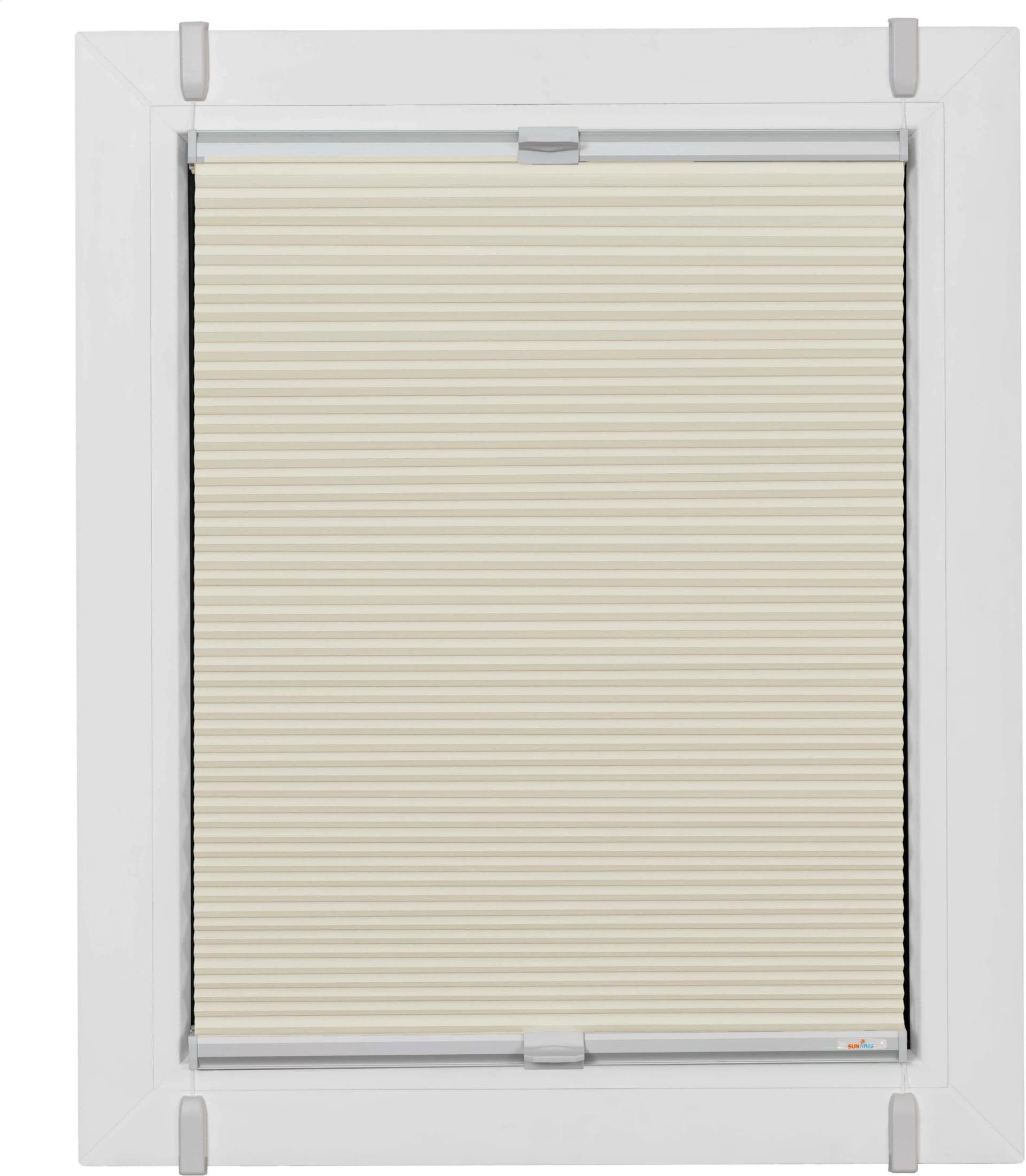 SUNLINES Wabenplissee One Size Style Honeycomb VD beige grau
