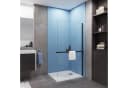 duschspa Walk-in-Dusche 8mm ESG mit Ablage & Handtuchhalter Bild 2