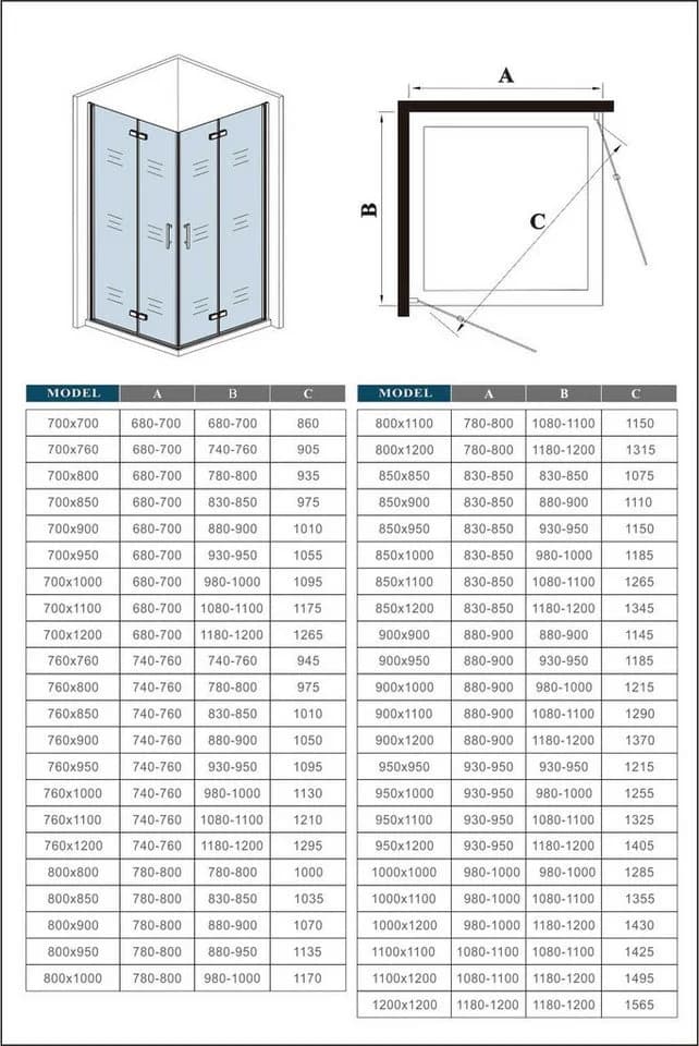 duschspa Eckdusche 6mm Nano Glas Duschkabine
