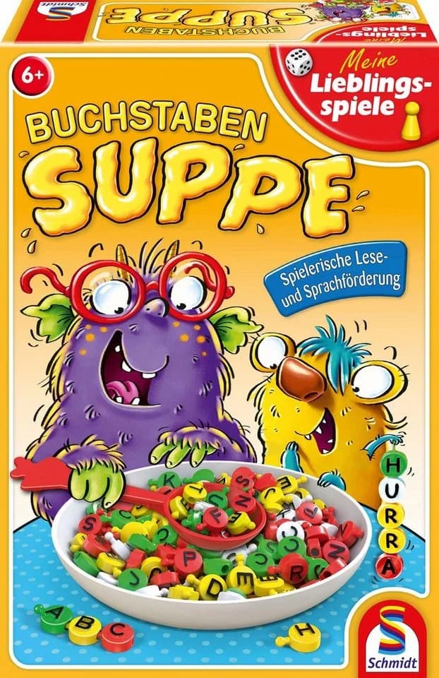 Schmidt Spiele Buchstabensuppe Gesellschaftsspiel Bunt Kunststoff - Bild 2