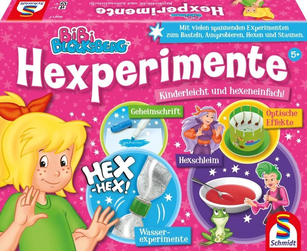 Schmidt Spiele Bibi Blocksberg Hexperimente Experimentierkasten