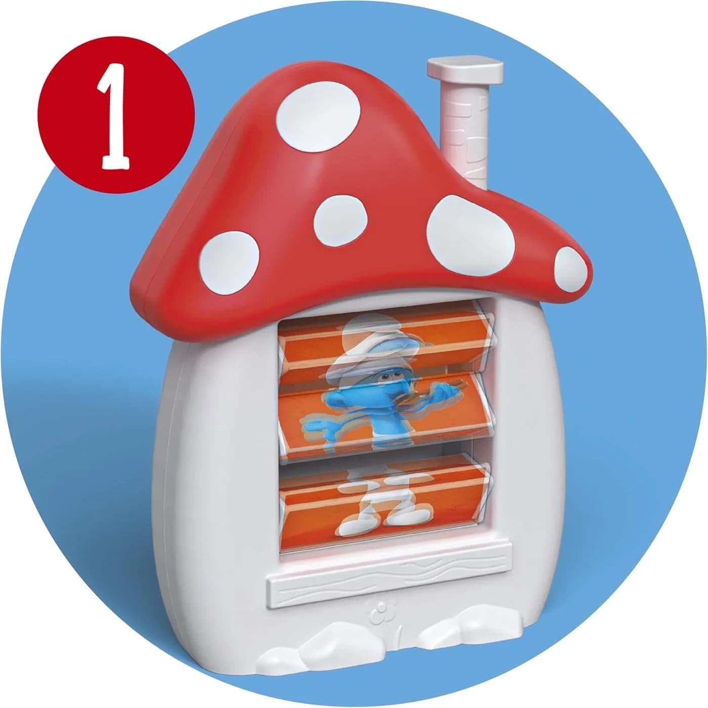 Schmidt Spiele Die Schlümpfe Schlumpf Mix Kinderspiel Action für 2–4 Spieler - Bild 3