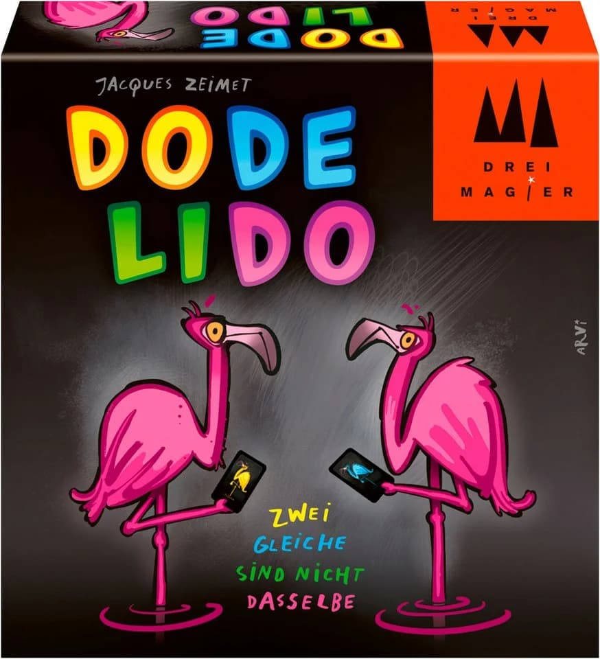 Drei Magier Spiele Dodelido Kartenspiel Bunt Made in Germany