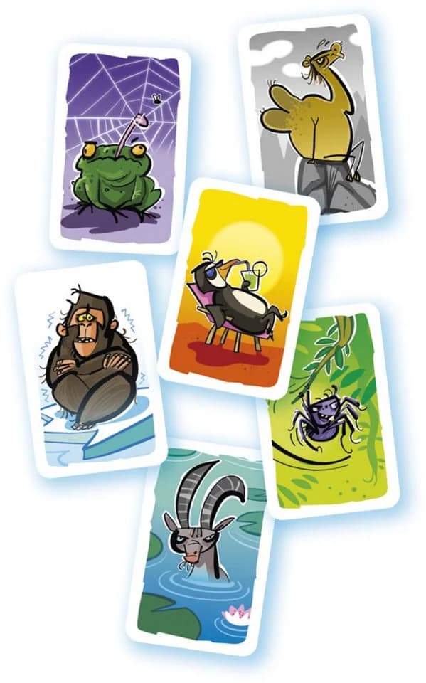 Drei Magier Spiele Gorilla auf Eis Kartenspiel Bunt Made in Germany
