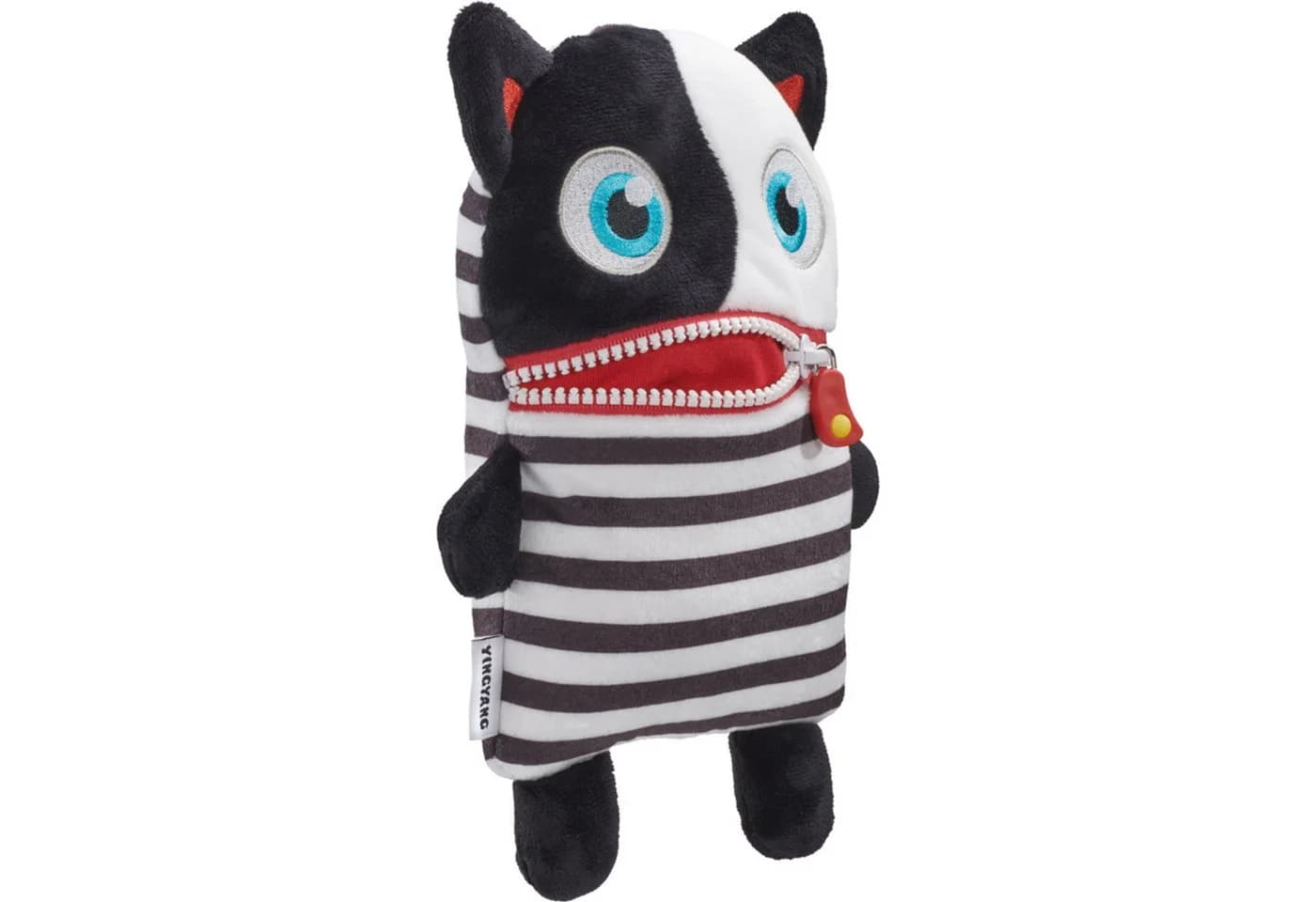 Schmidt Spiele Sorgenfresser YingYang Kuscheltier Katze Schwarz-Weiß - Bild 2