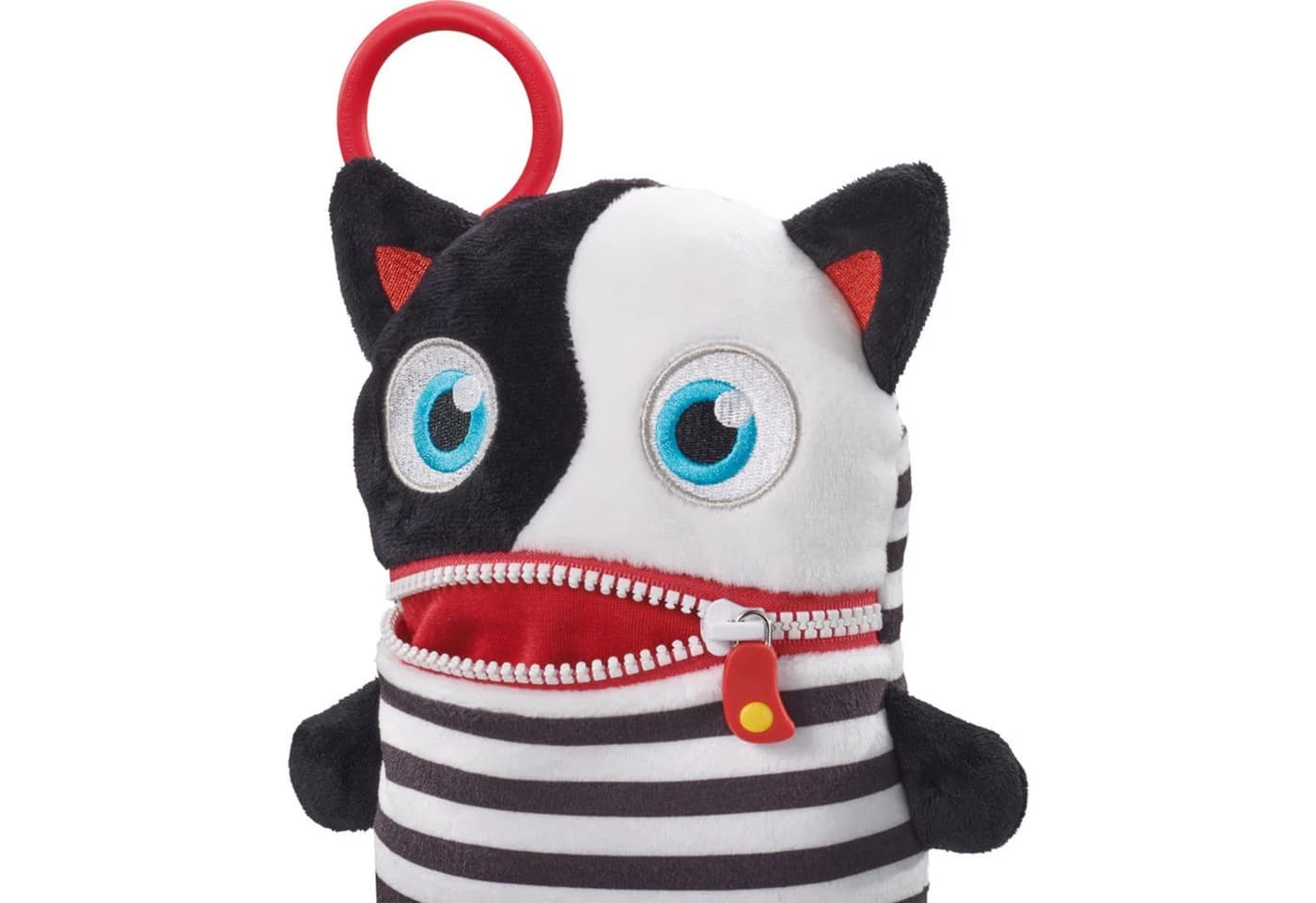 Schmidt Spiele Sorgenfresser YingYang Kuscheltier Katze Schwarz-Weiß - Bild 3