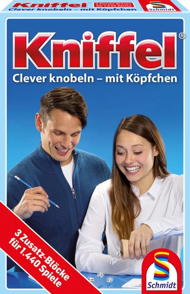 Schmidt Spiele Spiel Kniffelblöcke 3er Pack Bunt