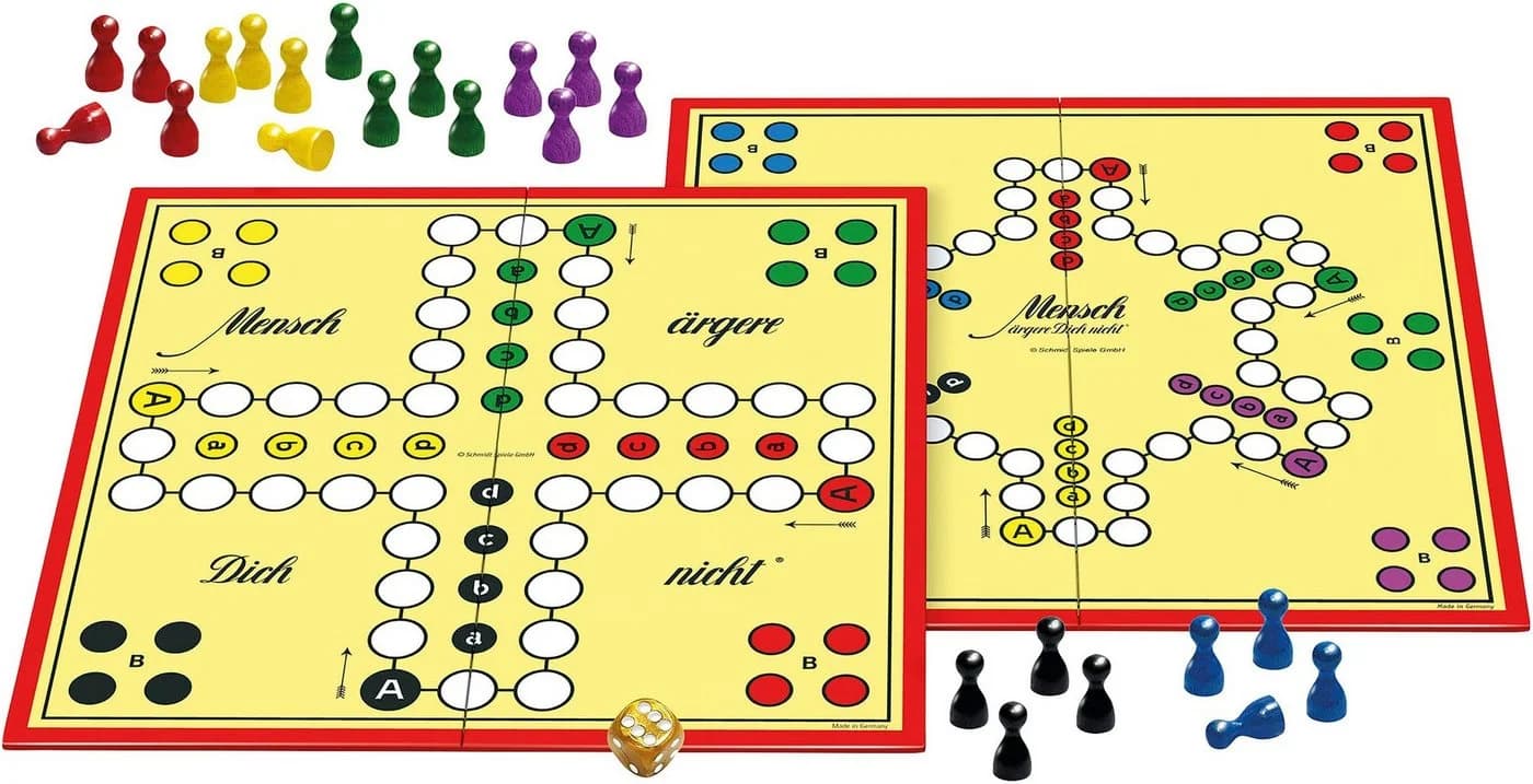 Schmidt Spiele Gold Mensch ärgere Dich nicht 110 Jahre Edition - Bild 3