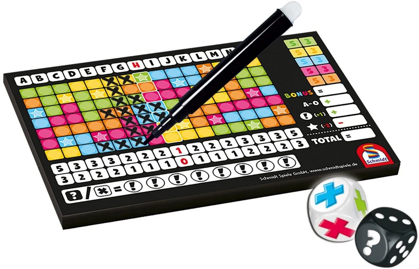 Schmidt Spiele Noch mal! Familienspiel Made in Germany Bunt