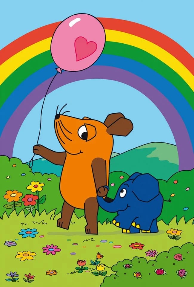Schmidt Spiele Puzzle Die Maus Gute Freunde 72 Teile