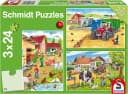 Schmidt Spiele Puzzle Auf dem Bauernhof 72 Teile Bunt Kinderpuzzle Bild 2