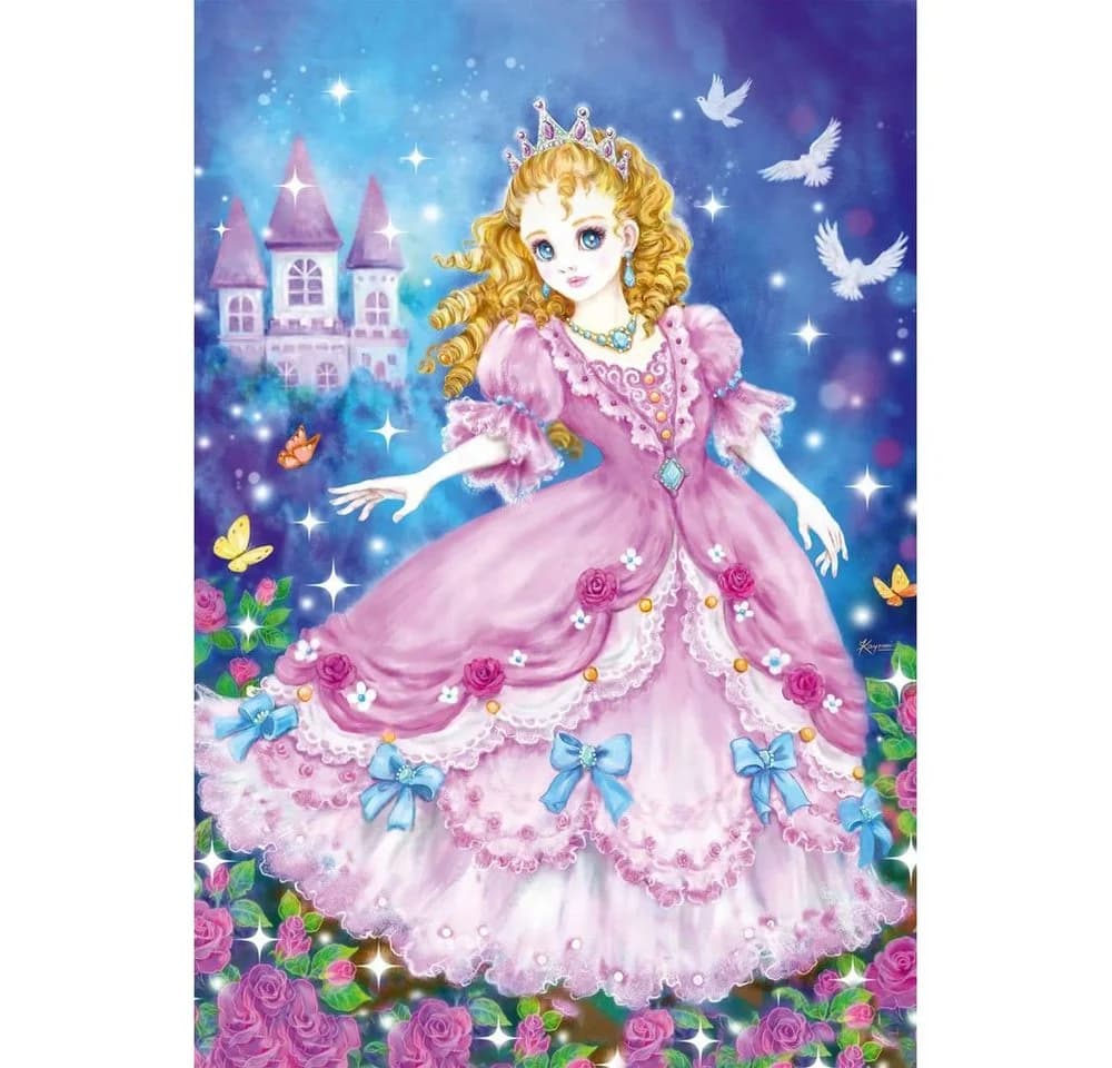 Schmidt Spiele Puzzle Prinzessin, Fee & Meerjungfrau 3x24 Teile Bunt - Bild 4